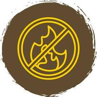 design de ícone de vetor de fogo