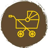 carrinho de bebê vetor ícone Projeto