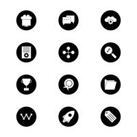 Conjunto de vetor SEO Search Engine Optimization Icons