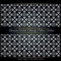 incrível textura de padrão islâmico branco vetor