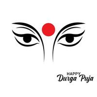 feliz durga puja fundo Projeto vetor