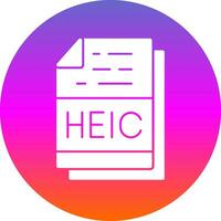 heic vetor ícone Projeto