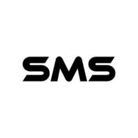 SMS carta logotipo projeto, inspiração para uma único identidade. moderno elegância e criativo Projeto. marca d'água seu sucesso com a impressionante isto logotipo. vetor