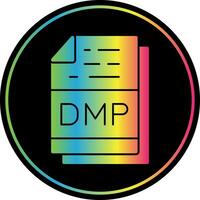 dmp Arquivo formato vetor ícone Projeto