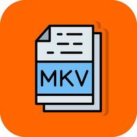 mkv vetor ícone Projeto