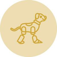 robô cachorro vetor ícone Projeto