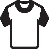 à moda camiseta gráfico - a perfeito vestível ícone. legal plano estilo camiseta ícone. vetor