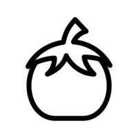 tomate ícone vetor símbolo Projeto ilustração