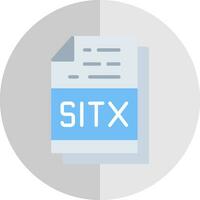 sitx Arquivo formato vetor ícone Projeto