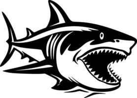 Tubarão - Alto qualidade vetor logotipo - vetor ilustração ideal para camiseta gráfico