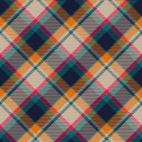 sem costura padrão de xadrez tartan escocês. fundo repetível com textura de tecido de seleção. impressão têxtil listrada de pano de fundo vetorial. vetor