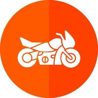 design de ícone de vetor de moto