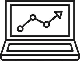 crescimento o negócio ícone símbolo vetor imagem. ilustração do a progresso esboço infográfico estratégia desenvolvimento Projeto imagem