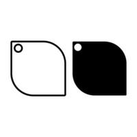 preço vetor ícone definir. tag ilustração placa coleção. vendas símbolo ou logotipo.
