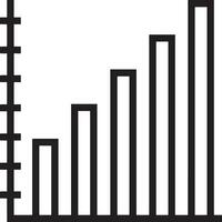 crescimento o negócio ícone símbolo vetor imagem. ilustração do a progresso esboço infográfico estratégia desenvolvimento Projeto imagem