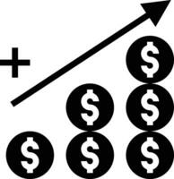 crescimento o negócio ícone símbolo vetor imagem. ilustração do a progresso esboço infográfico estratégia desenvolvimento Projeto imagem