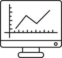 crescimento o negócio ícone símbolo vetor imagem. ilustração do a progresso esboço infográfico estratégia desenvolvimento Projeto imagem