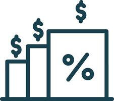 crescimento o negócio ícone símbolo vetor imagem. ilustração do a progresso esboço infográfico estratégia desenvolvimento Projeto imagem