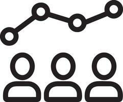 crescimento o negócio ícone símbolo vetor imagem. ilustração do a progresso esboço infográfico estratégia desenvolvimento Projeto imagem