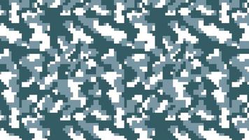 Fundo de camuflagem de pixel militar e militar vetor