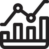 crescimento o negócio ícone símbolo vetor imagem. ilustração do a progresso esboço infográfico estratégia desenvolvimento Projeto imagem