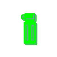 ícone de vetor de garrafa térmica