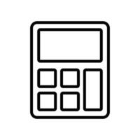 calculadora ícone vetor Projeto modelo simples e limpar \ limpo