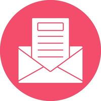 design de ícone de vetor de newsletter