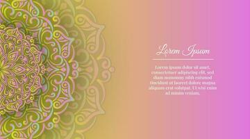 mandala ornamental de luxo, design vetorial vetor