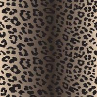 ilustração em vetor de padrão sem emenda de impressão de leopardo. textura selvagem para papel de parede de natureza de pontos de leopardos desig