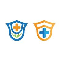 imagens de logotipo de cuidados médicos vetor