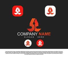vetor corporativo criativo minimalista o negócio logotipo Projeto