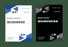 o negócio livro e folheto cobrir Projeto modelo vetor