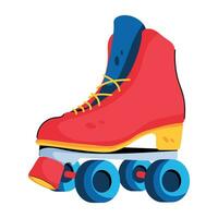 patins na moda vetor