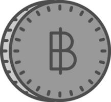 baht vetor ícone Projeto