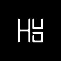 huc carta logotipo vetor projeto, huc simples e moderno logotipo. huc luxuoso alfabeto Projeto