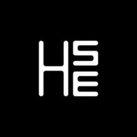 hse carta logotipo vetor projeto, hse simples e moderno logotipo. hse luxuoso alfabeto Projeto