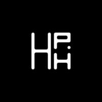 hph carta logotipo vetor projeto, hph simples e moderno logotipo. hph luxuoso alfabeto Projeto