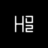 hdz carta logotipo vetor projeto, hdz simples e moderno logotipo. hdz luxuoso alfabeto Projeto