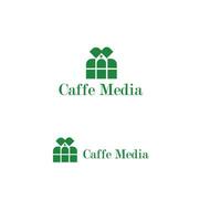 caffe logotipo Projeto para seu fazer compras vetor