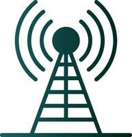 rádio antena vetor ícone Projeto