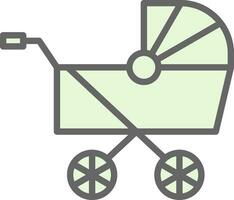 carrinho de bebê vetor ícone Projeto