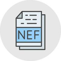 nef vetor ícone Projeto