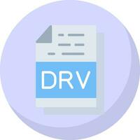 drv Arquivo formato vetor ícone Projeto