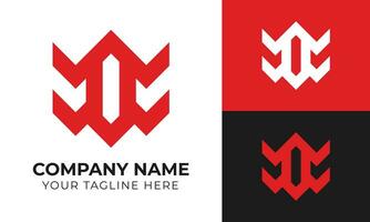 profissional criativo moderno mínimo monograma o negócio logotipo Projeto modelo para seu companhia livre vetor