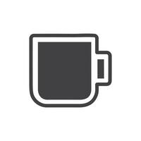 design de ícone de vetor de xícara de café