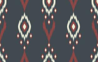 étnico abstrato ikat arte. asteca enfeite imprimir. geométrico étnico padronizar desatado cor oriental. Projeto para fundo ,cortina, tapete, papel de parede, roupas, invólucro, batik, vetor ilustração.