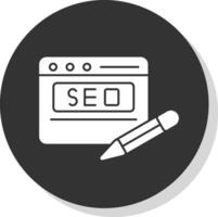 design de ícone de vetor seo