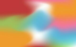 suave e embaçado colorida gradiente malha fundo. moderno retro arco Iris cores. fácil editável suave colori vetor bandeira modelo