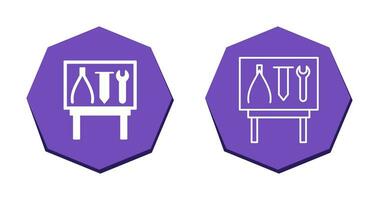 ferramentas exibem ícone vetorial vetor